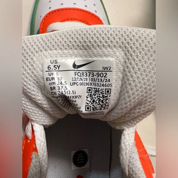 NIKE KIDS Y2K COURT BOROUGH LOW GRADE-SCHOOL | 6.5Y US/ 39EUR - Picture 10 of 13